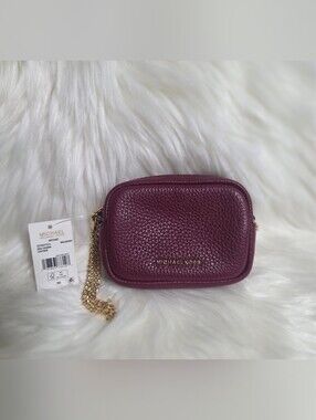 Michael Kors Bryant Leather Bag Charm